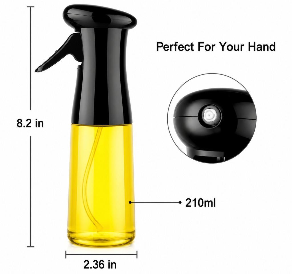 Glass Bottle Oil Sprayer for Cooking